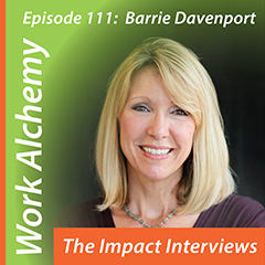 Barrie Davenport interviews by Ursula Jorch for The Impact Interviews